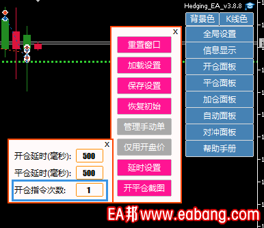 开仓指令次数