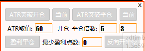 ATR开平仓