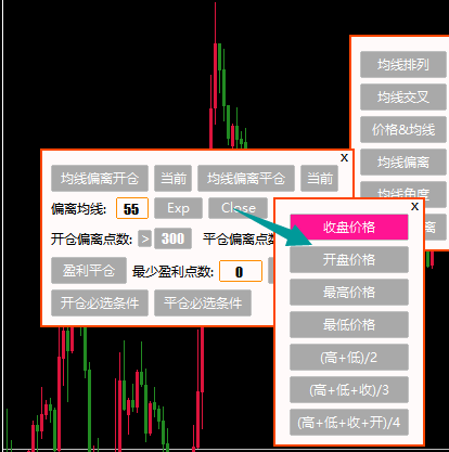 均线偏离开平仓