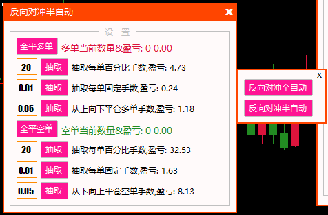 反向对冲增加半自动功能